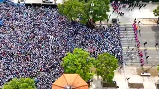 Fiesta total en el Monumental: El impresionante ingreso de hinchas para ver Argentina vs. Panamá
