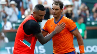 Nick Kyrgios le deseó una rápida recuperación a Rafael Nadal