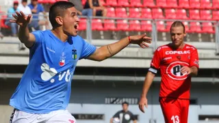 Fernando Gutiérrez anotó el primer tanto para O’Higgins sobre Ñublense