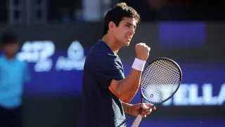Cristian Garín tuvo debut triunfal con su nuevo coach y avanzó en el US Open