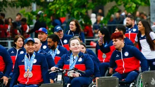 Presidente Boric recibió a los representantes del Team ParaChile en La Moneda