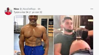¿Cómo lo hace para estar así a los 54? Los memes que dejó el retorno de Mike Tyson al boxeo
