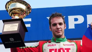 Benjamín Hites logró su primer podio en el Top Race Series de Argentina