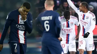 PSG lamentó contra Lyon su segunda derrota consecutiva en la Ligue 1