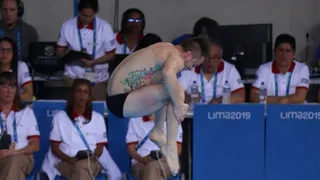 Donato Neglia accedió a la final de clavados en los Juegos Panamericanos