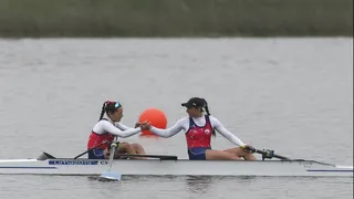 Melita y Antonia Abraham pasaron a semifinales en el Mundial de Remo