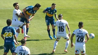 Walter González anotó con un impecable cabezazo y despertó los fantasmas de Colo Colo