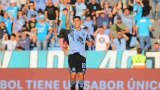 Matías Marín anotó en sólido triunfo de Belgrano sobre Platense en Argentina
