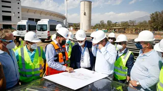 Panam Sports inspeccionó avances de las obras para los Juegos Panamericanos de Santiago 2023