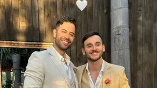 Así fue el matrimonio de Tomás González y su novio Juanes