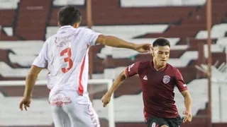 Kevin Mac Allister le dio el triunfo a Argentinos Juniors ante Lanús en la Copa de la Superliga