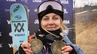 Dominique Ohaco contó detalles del documental sobre su trayectoria en el esquí