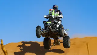 Ignacio Casale ganó su tercer Dakar en quads