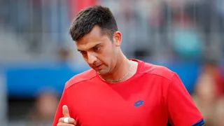 Tomás Barrios sucumbió ante Dellien y se despidió del Challenger de Montevideo