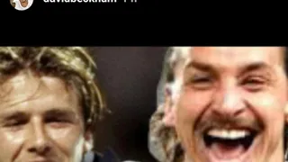 Beckham se burló de Zlatan luego de ganar su apuesta mundialista