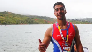 Chileno Marcelo Godoy pasó a la final en el canotaje de los Panamericanos Junior de Cali