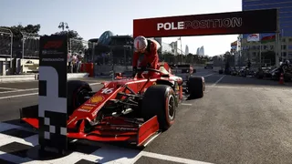 Charles Leclerc fue el más veloz y se quedó con la pole position en Bakú