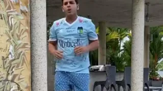 El intenso entrenamiento de Tito el Bambino con la camiseta de O’Higgins