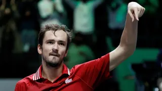 Medvedev explicó celebración como Cristiano Ronaldo que molestó a fanáticos