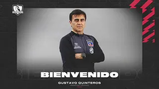 Gustavo Quinteros fue oficializado como técnico de Colo Colo