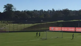 La Roja trabaja en la previa de viajar a Sao Paulo