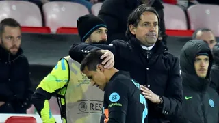 Simone Inzaghi: “No me arrepiento de no haber sustituido a Alexis, lo necesitaba en cancha”