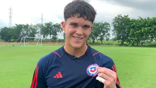 Francisco Valdés adelantó el Sudamericano sub 17: “Estar en La Roja es mi motivación”