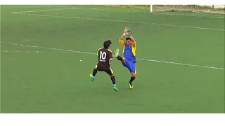 Arquero golpeó a su rival en partido de fútbol en Puerto Montt