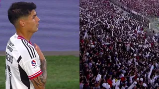 El emotivo homenaje de la hinchada de Colo Colo a Erick Wiemberg por la pérdida de su hija