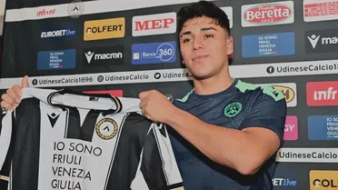 Damián Pizarro fue presentado en Udinese y dio su parecer sobre la posible llegada de Alexis Sánchez