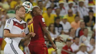 Andre Ayew se matriculó con un golazo para empatar el duelo Ghana-Alemania