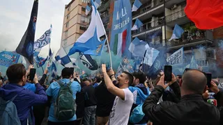 El conmovedor ambiente en el “Diego Maradona y en Nápoles ante la posibilidad de ser campeón
