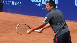 Víctor Núñez perdió ante Joao Souza y fue eliminado de la qualy del Challenger de Santiago