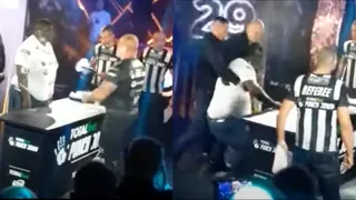 Peleador de MMA cayó desmayado en campeonato de cachetadas