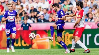 Austria Viena cayó ante Salzburgo con Cristián Cuevas en cancha