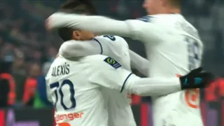 Alexis apareció oportunamente para marcar el empate de Marsella frente a Mónaco