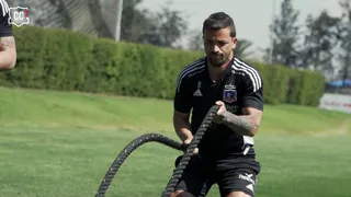 ¡Con fuerte trabajo físico! Así fue la vuelta de Colo Colo a las prácticas tras receso de Fiestas Patrias