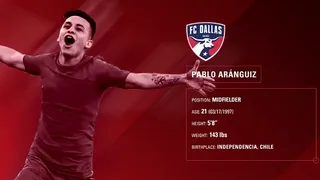 FC Dallas oficializó la llegada de Pablo Aránguiz