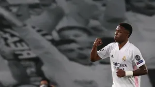 Real Madrid sacó ventaja ante Liverpool en cuartos de la Champions con un inspirado Vinicius
