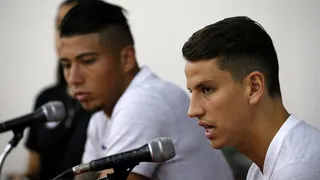 Brayan Cortés e Igor Lichnovsky brindaron conferencia de prensa en Salvador de Bahía