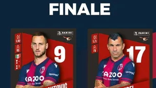 Gary Medel compite por ser la lámina más querida de los hinchas de Bologna