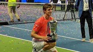 Kevin Anderson batió a Ivo Karlovic y se coronó en el ATP de Pune