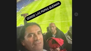 De ser campeón al tablón: “Coca” Mendoza mostró gran ambiente de colocolinos en La Bombonera