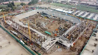Así avanzan las obras en el nuevo Estadio San Carlos de Apoquindo