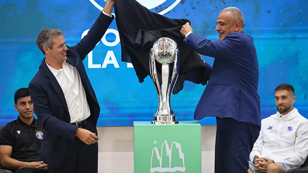 La presentación del trofeo Copa de la Liga / Photosport