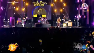 Chancho en Piedra se burla de Marcelo Ríos en el Festival de Dichato