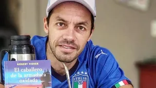 Marcelo Díaz recomendó el libro “El caballero de la armadura oxidada” para esta cuarentena