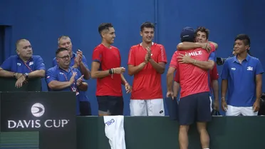 Gonzalo Lama fue homenajeado en el Court “Anita Lizana” por su retiro del tenis