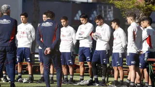 La nueva jornada de trabajos de la selección chilena sub 23