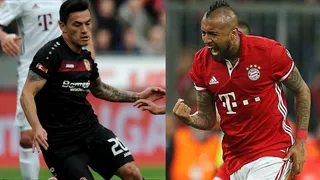 Sitio de la Bundesliga destacó el duelo de chilenos entre Arturo Vidal y Charles Aránguiz